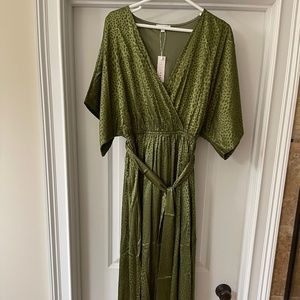 Baltic Born Savannah Print Kimono Maxi Dress